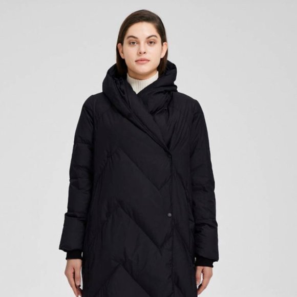 Zoom Long Liner Puffer Jacket - Picture 1 of 4